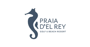 Praia del rei logo blue